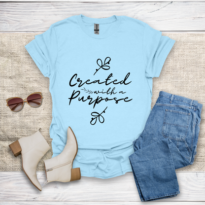 Created With A Purpose T-Shirt SST320V3