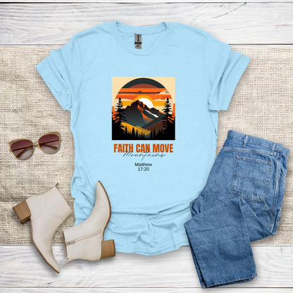 Faith Can Move Mountains Unisex Softstyle T-Shirt - SST305V3