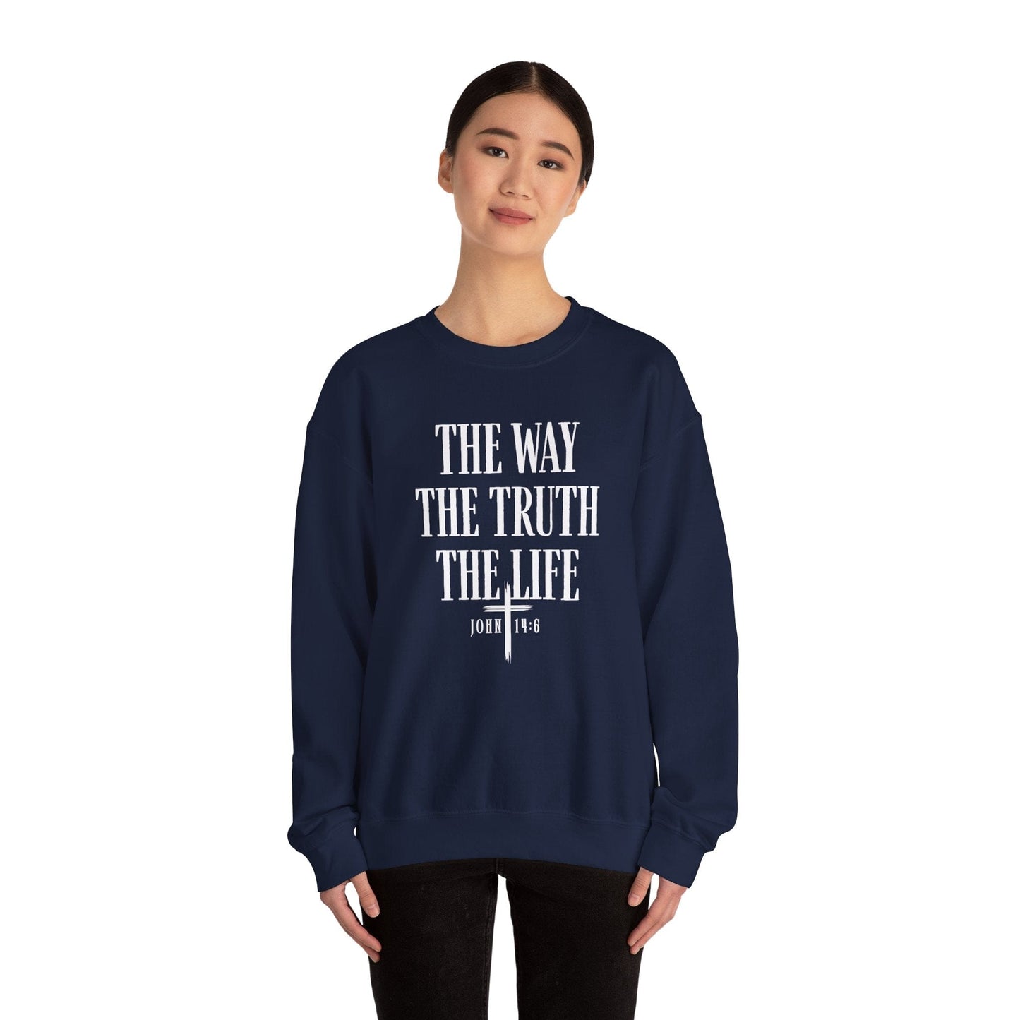 The Way The Truth The Life™ Crewneck Sweatshirt 1001