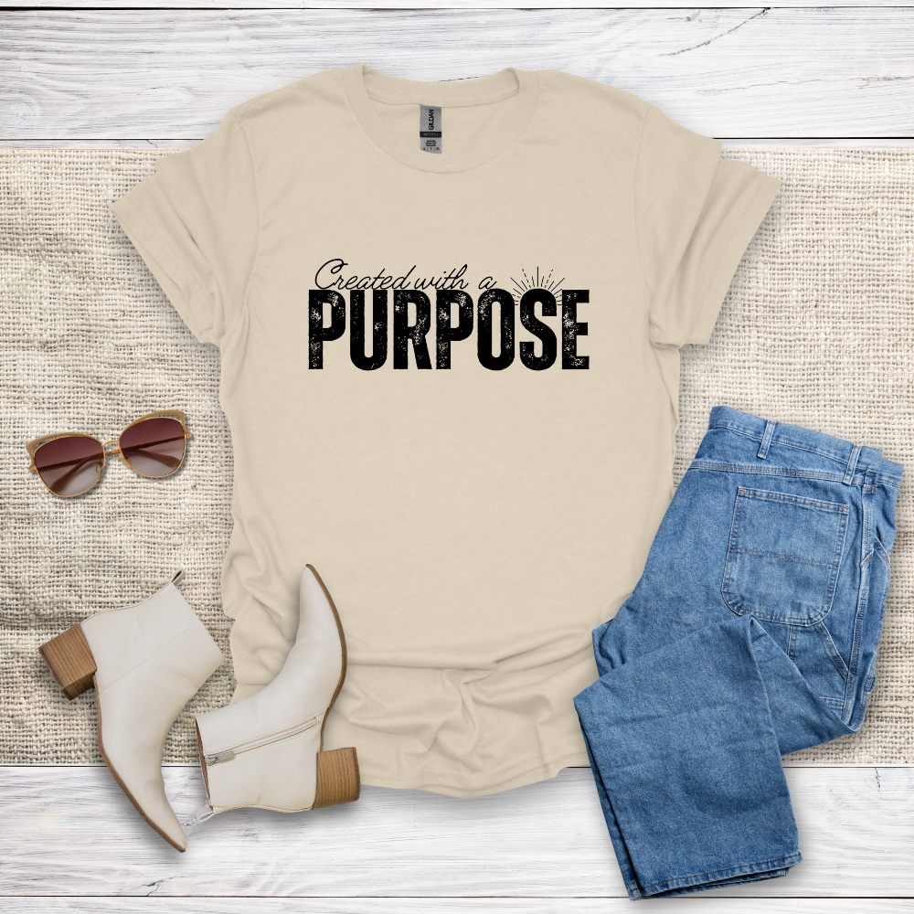 Created With A Purpose T-Shirt SST320V4