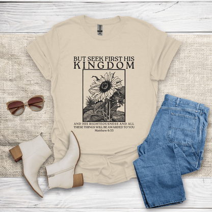 Seek First His Kingdom T-Shirt SST312V2