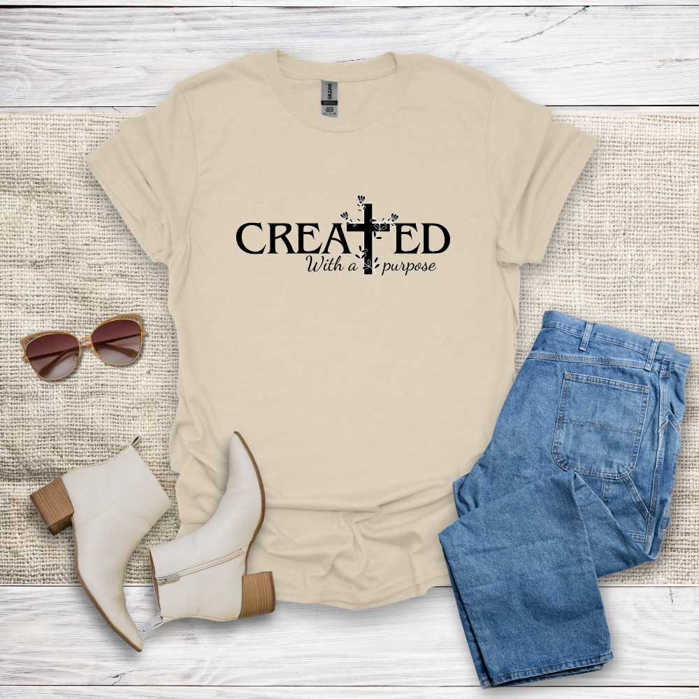 Created With A Purpose T-Shirt SST320V1
