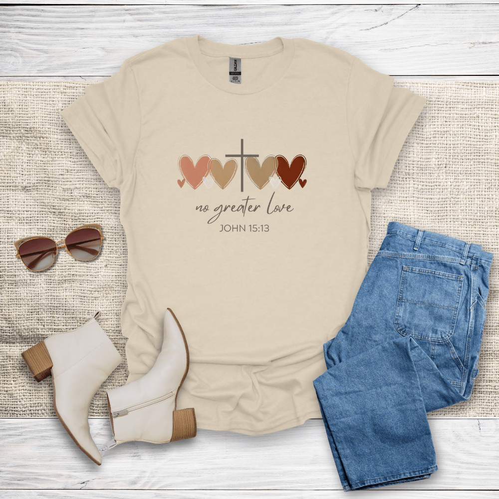 No Greater Love Unisex Softstyle T-Shirt - SST301V4