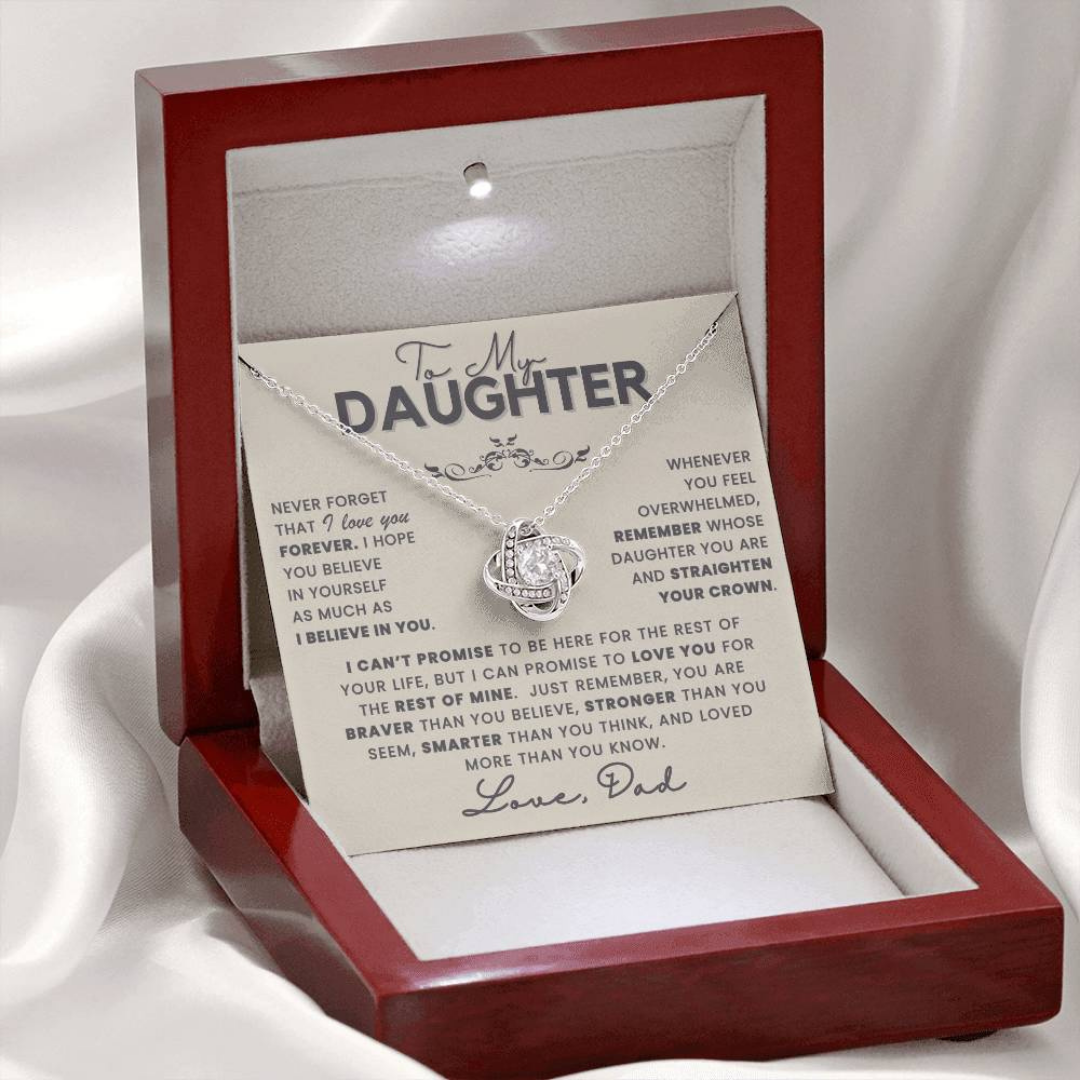 Forever by Your Side Daughter Necklace Gift Set