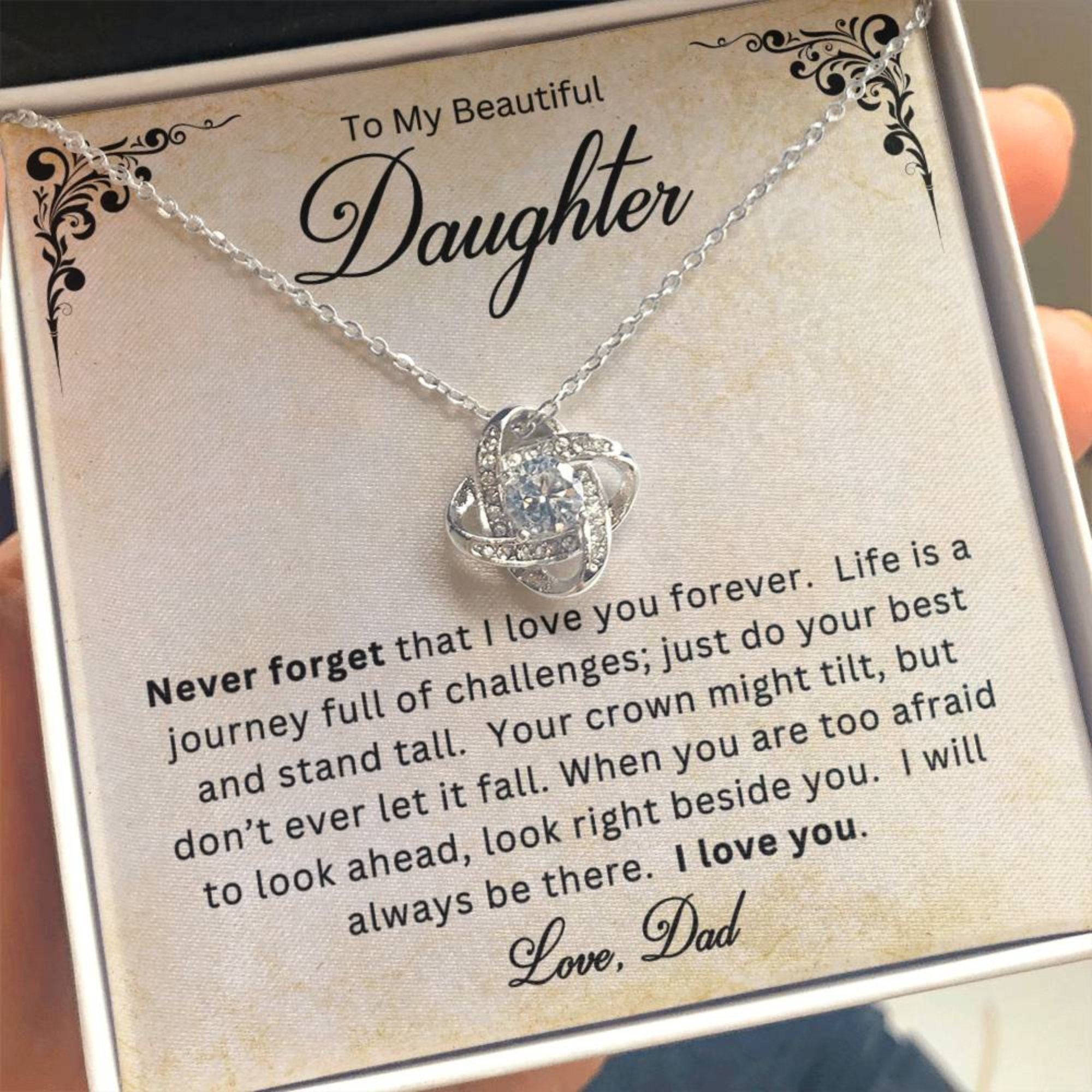 Journey of Love Necklace Gift Set for Daughter