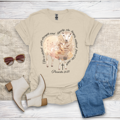 She Is Clothed With Strength & Dignity T-Shirt SST330V4