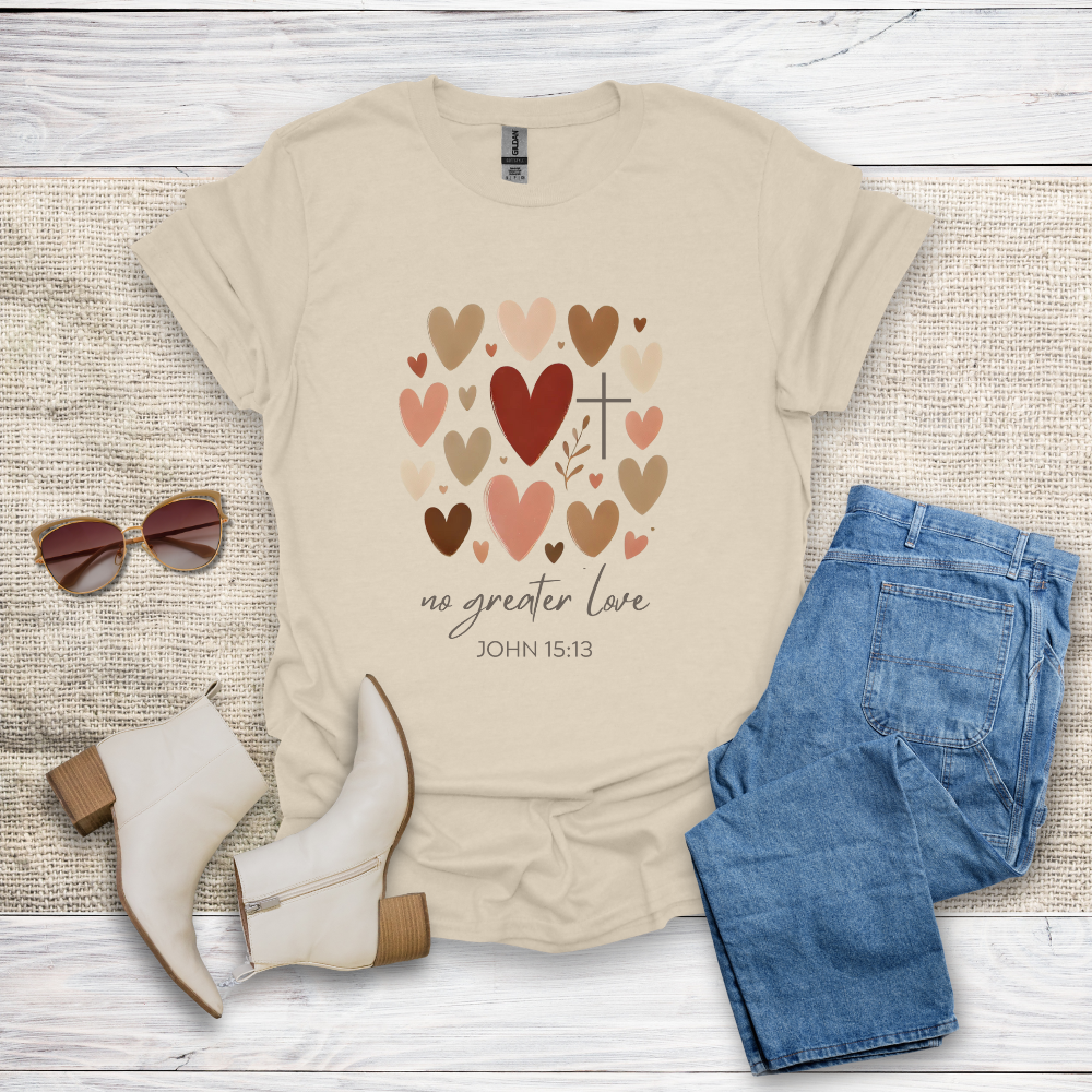 No Greater Love Unisex Softstyle T-Shirt - SST301V2