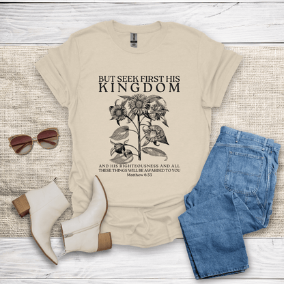 Seek First His Kingdom T-Shirt SST312V3
