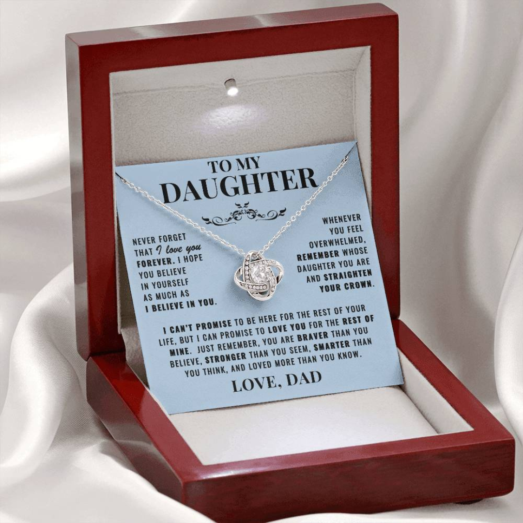 Strength in You Daughter Necklace Gift Set