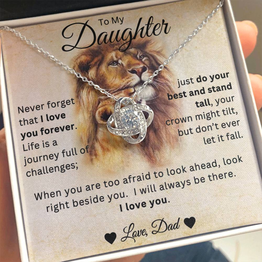 Do Your Best Necklace: Daughter Gift Set