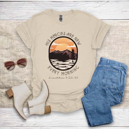 His Mercies Are New T-Shirt SST326V5
