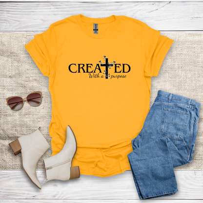 Created With A Purpose T-Shirt SST320V1