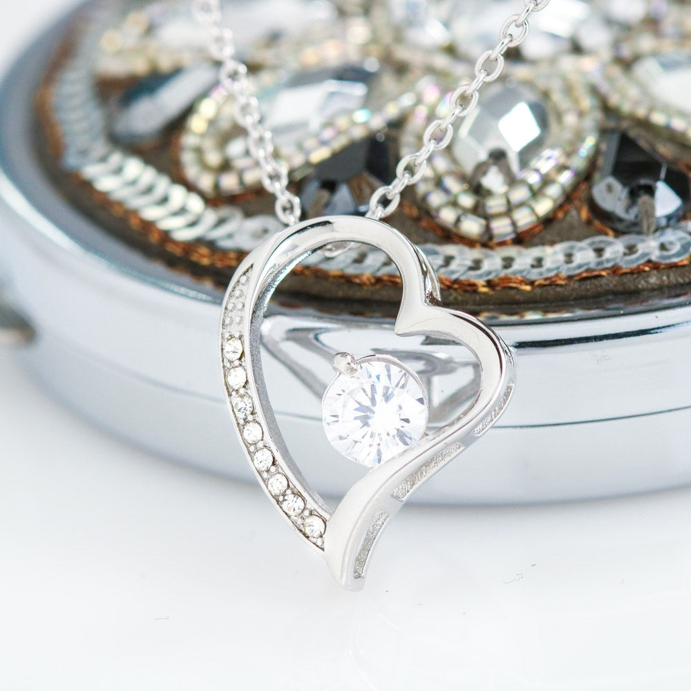 Endless Devotion: Heart Necklace Gift Set for Wife