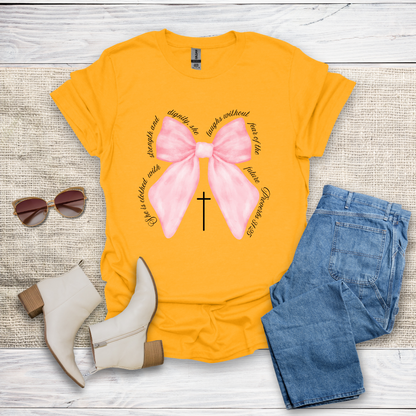 She Is Clothed With Strength & Dignity T-Shirt SST330V1