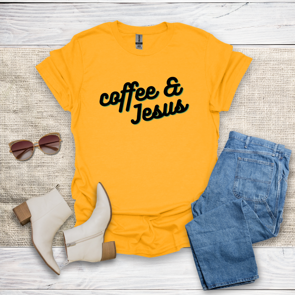 Coffee & Jesus T-Shirt SST315V2