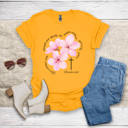 She Is Clothed With Strength & Dignity T-Shirt SST330V2