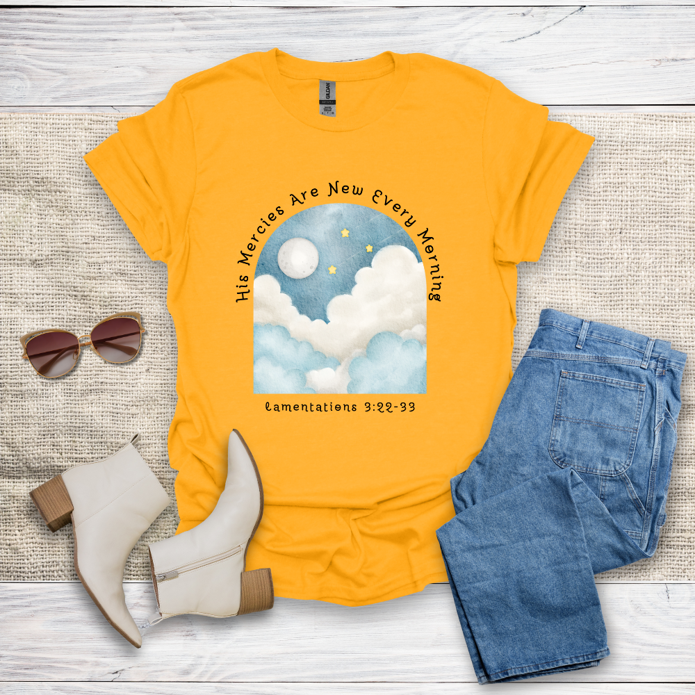 His Mercies Are New T-Shirt SST326V2