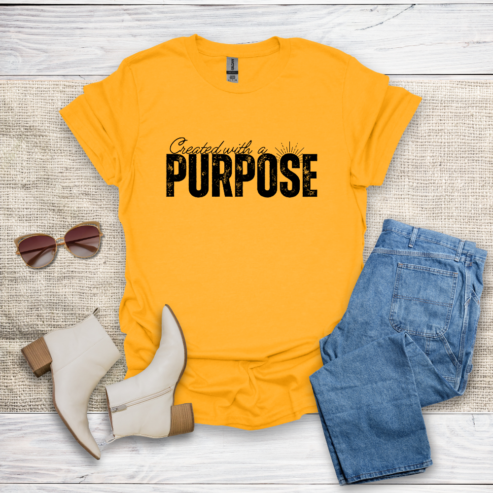 Created With A Purpose T-Shirt SST320V4