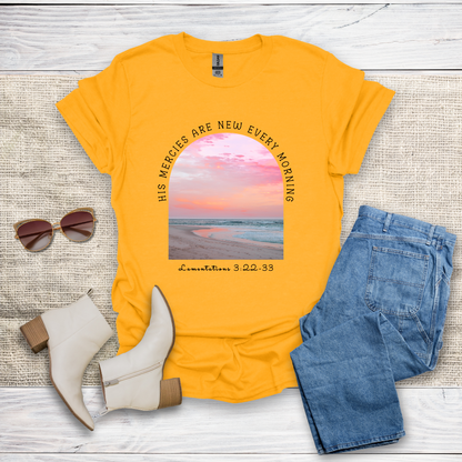 His Mercies Are New T-Shirt SST326V3