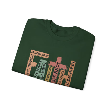 Faith Heavy Blend™ Crewneck Sweatshirt