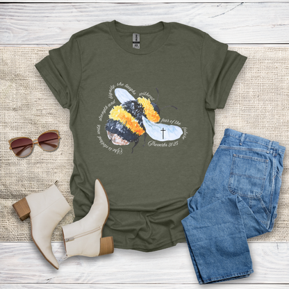 She Is Clothed With Strength & Dignity T-Shirt SST330V3