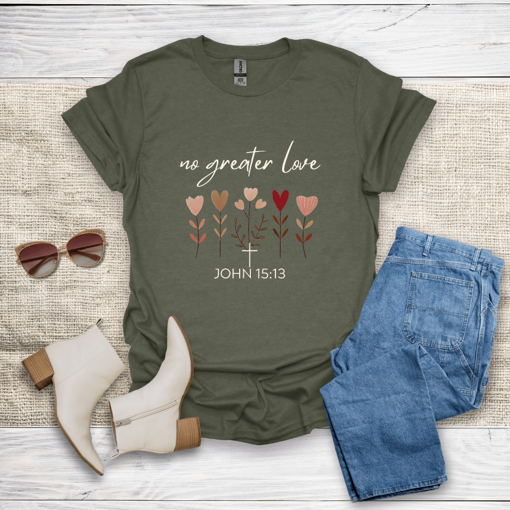 No Greater Love Unisex Softstyle T-Shirt - SST301V3