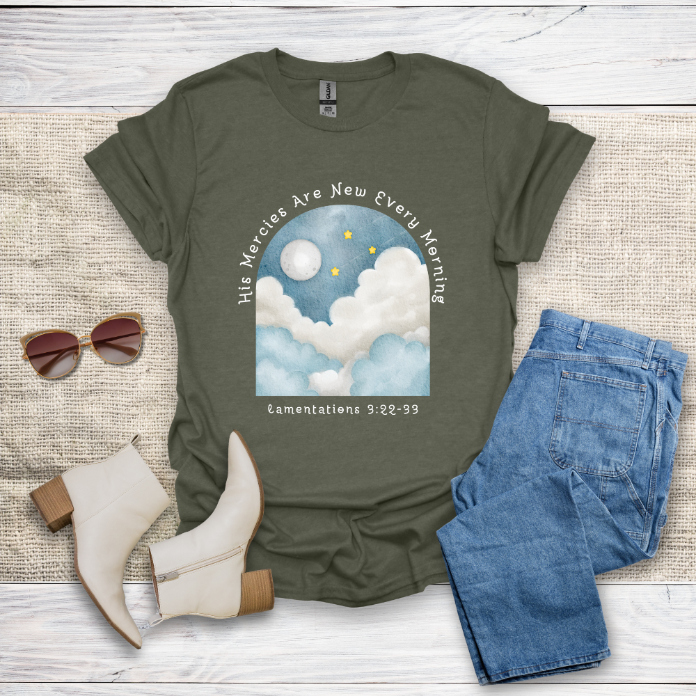 His Mercies Are New T-Shirt SST326V2