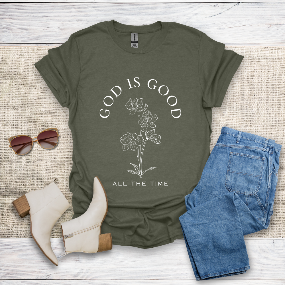 God Is Good All The Time T-Shirt SST319V3