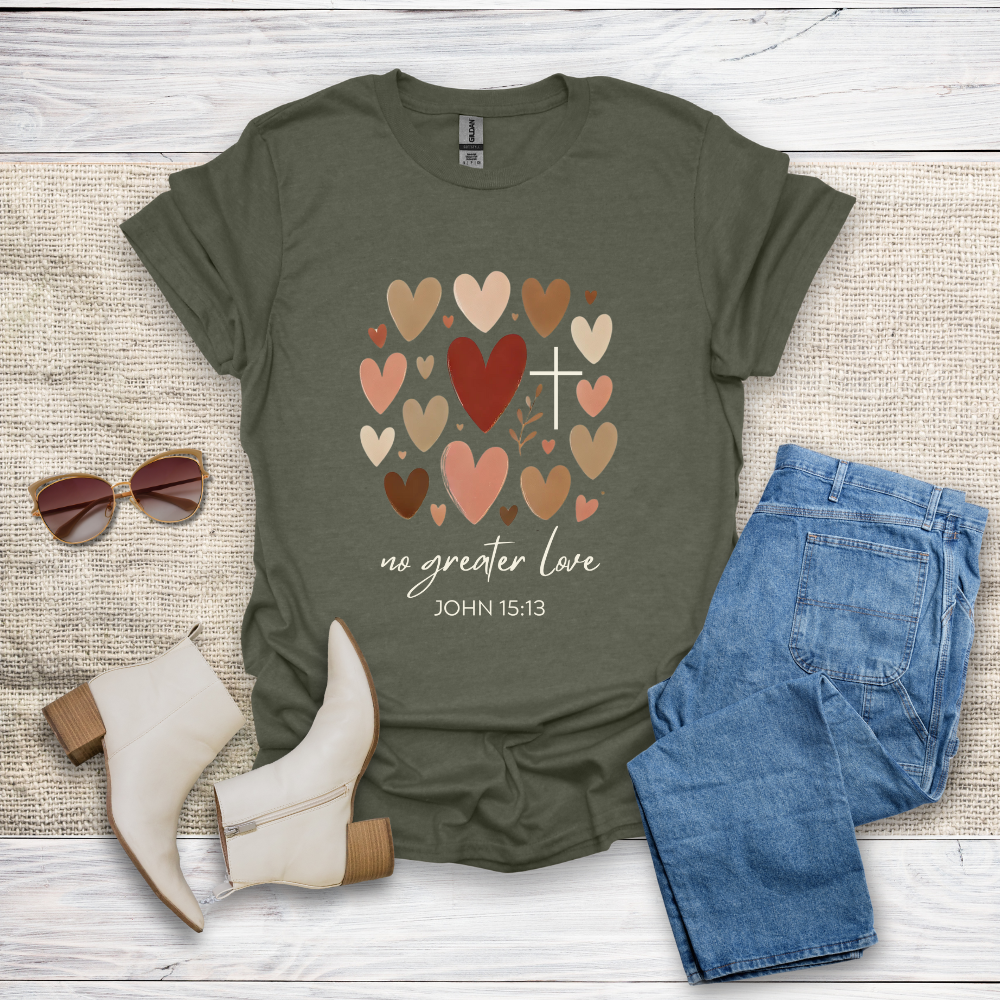 No Greater Love Unisex Softstyle T-Shirt - SST301V2