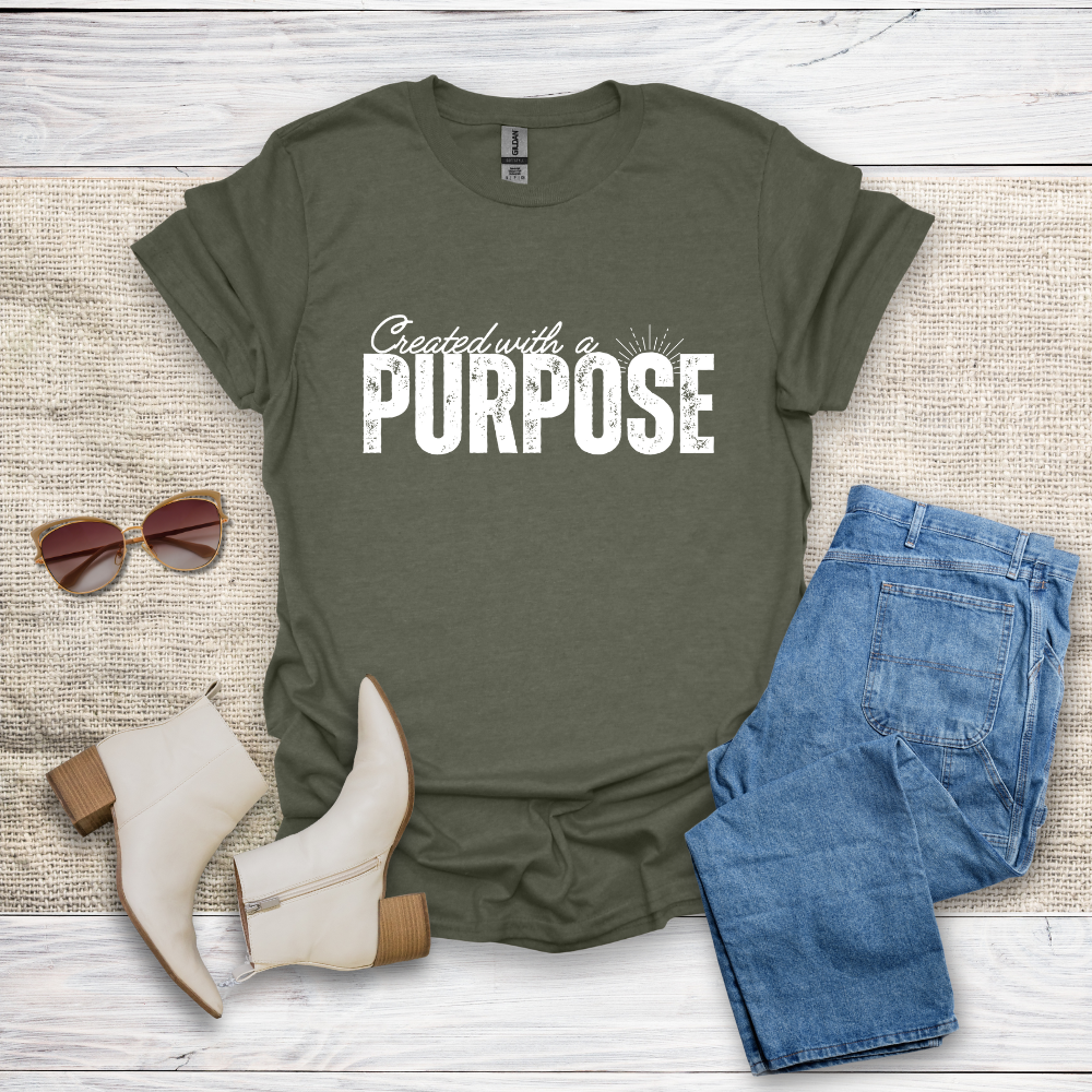 Created With A Purpose T-Shirt SST320V4