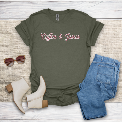Coffee & Jesus T-Shirt SST315V4