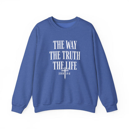 The Way The Truth The Life™ Crewneck Sweatshirt 1001