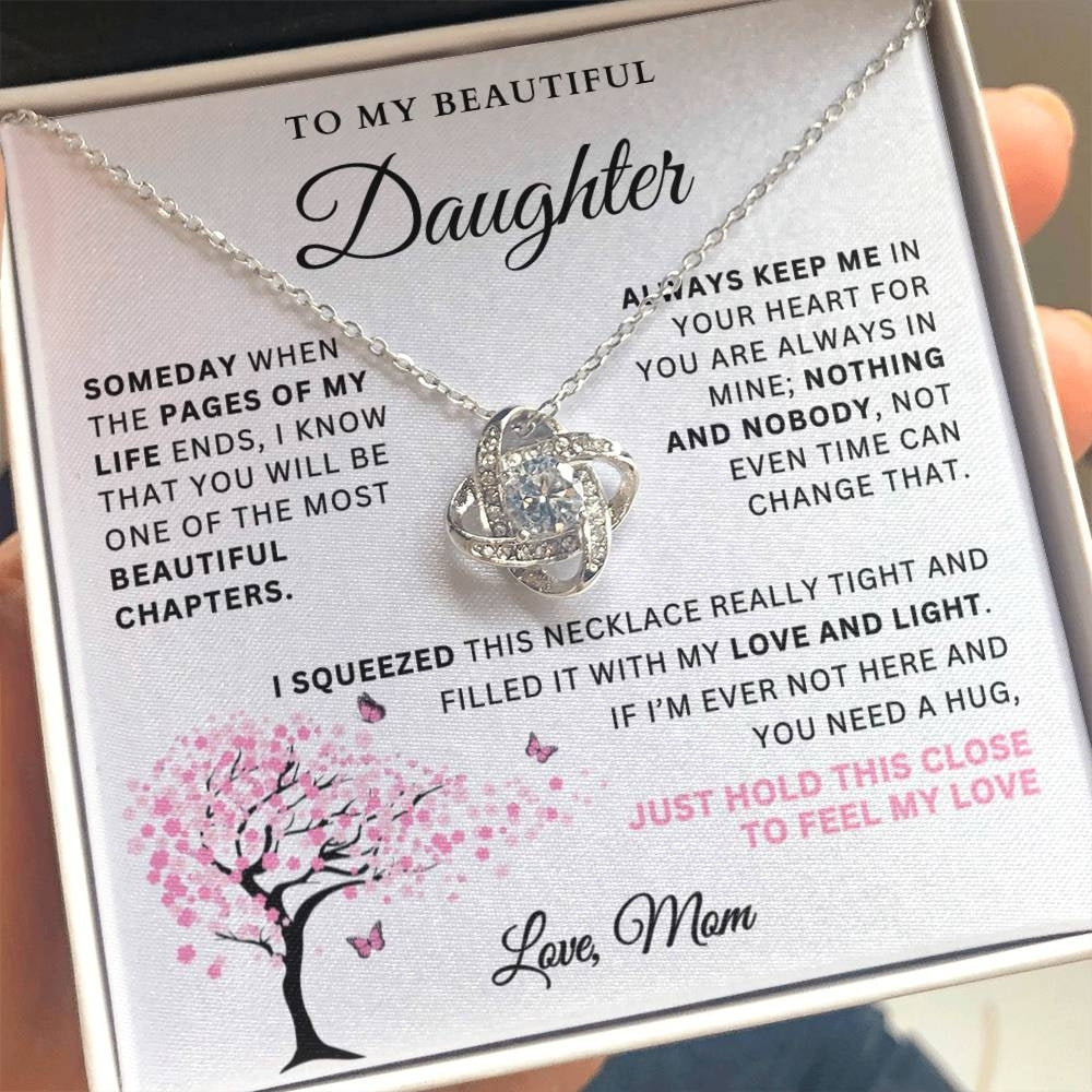 Eternal Love & Light: Necklace Gift Set for Daughter