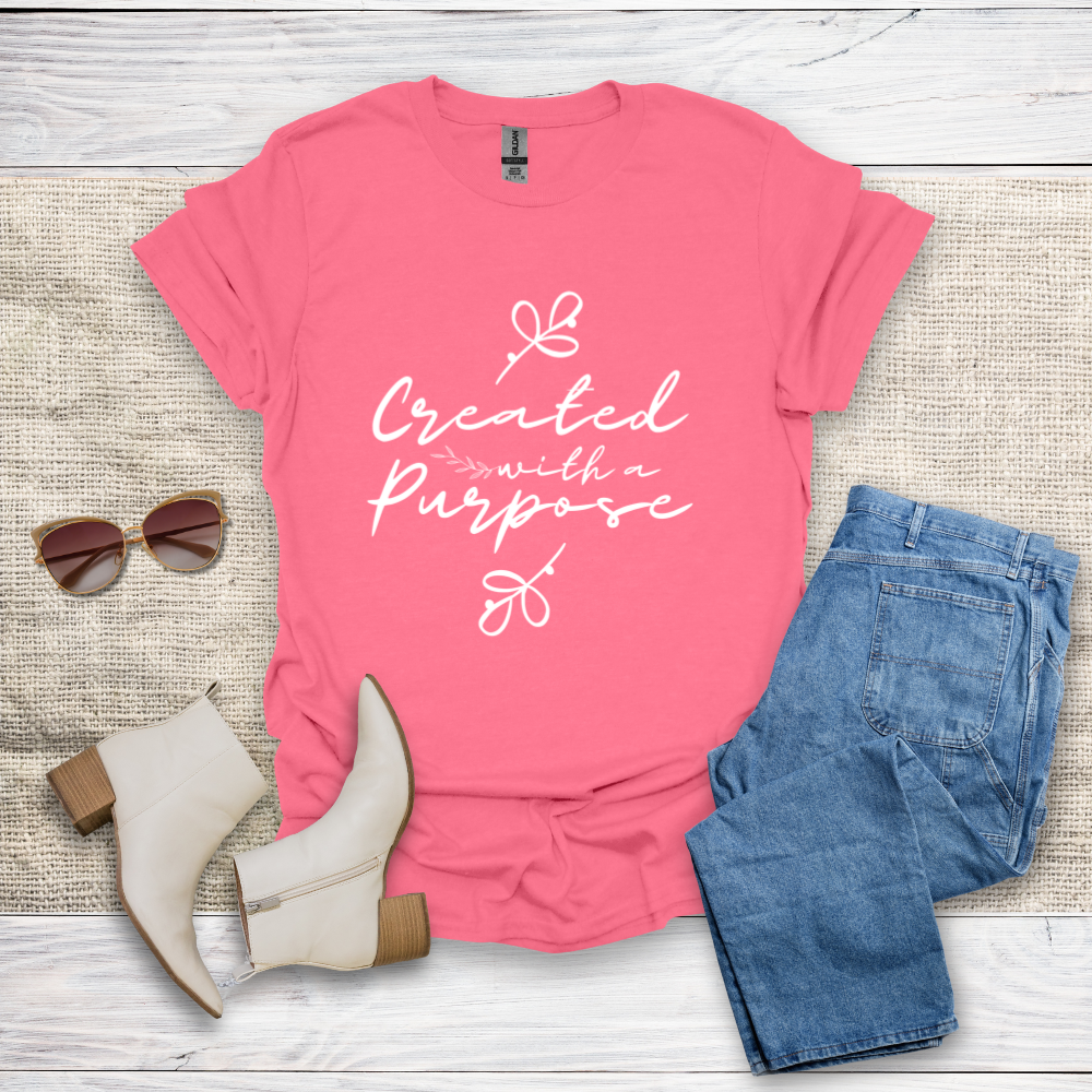 Created With A Purpose T-Shirt SST320V3