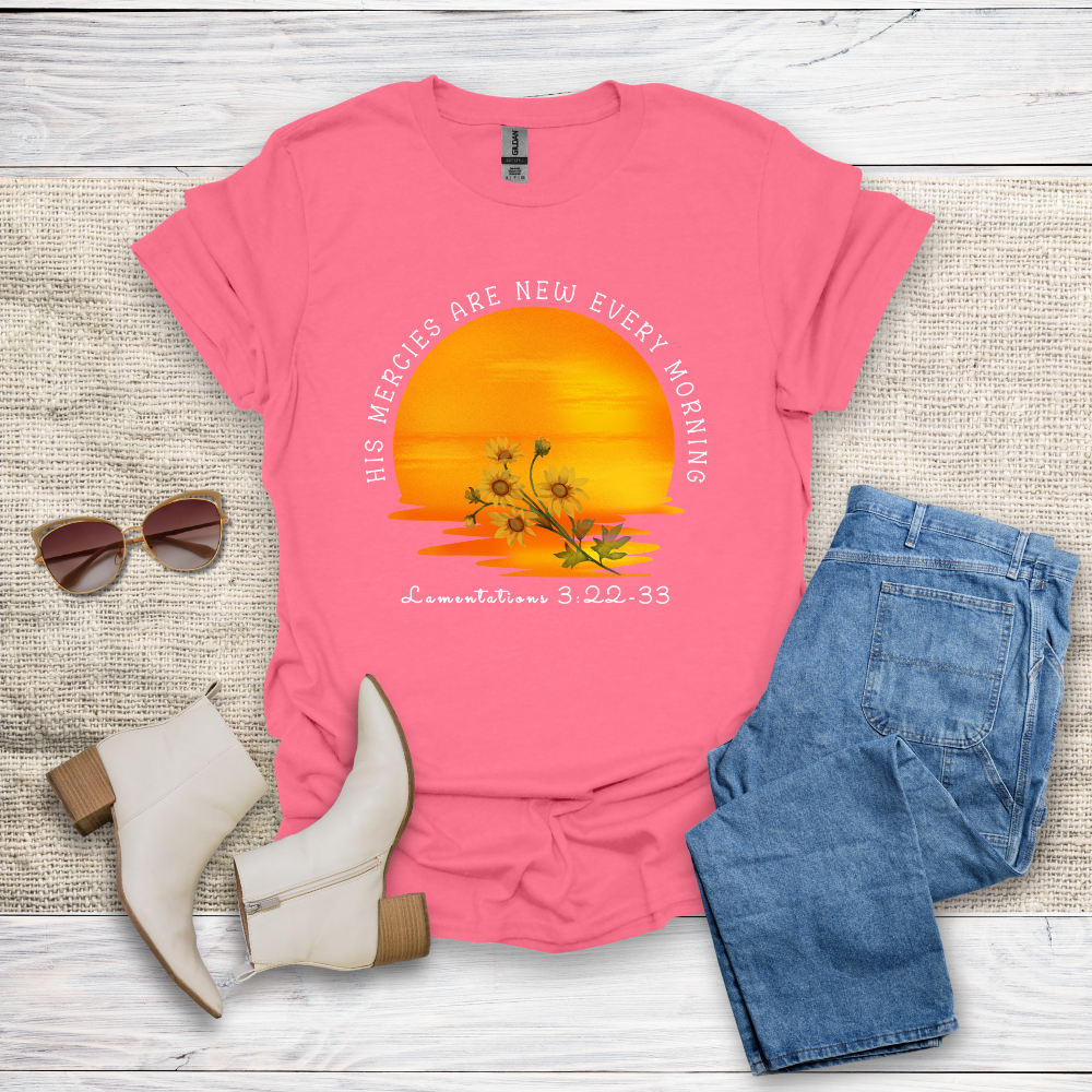 His Mercies Are New T-Shirt SST326V4