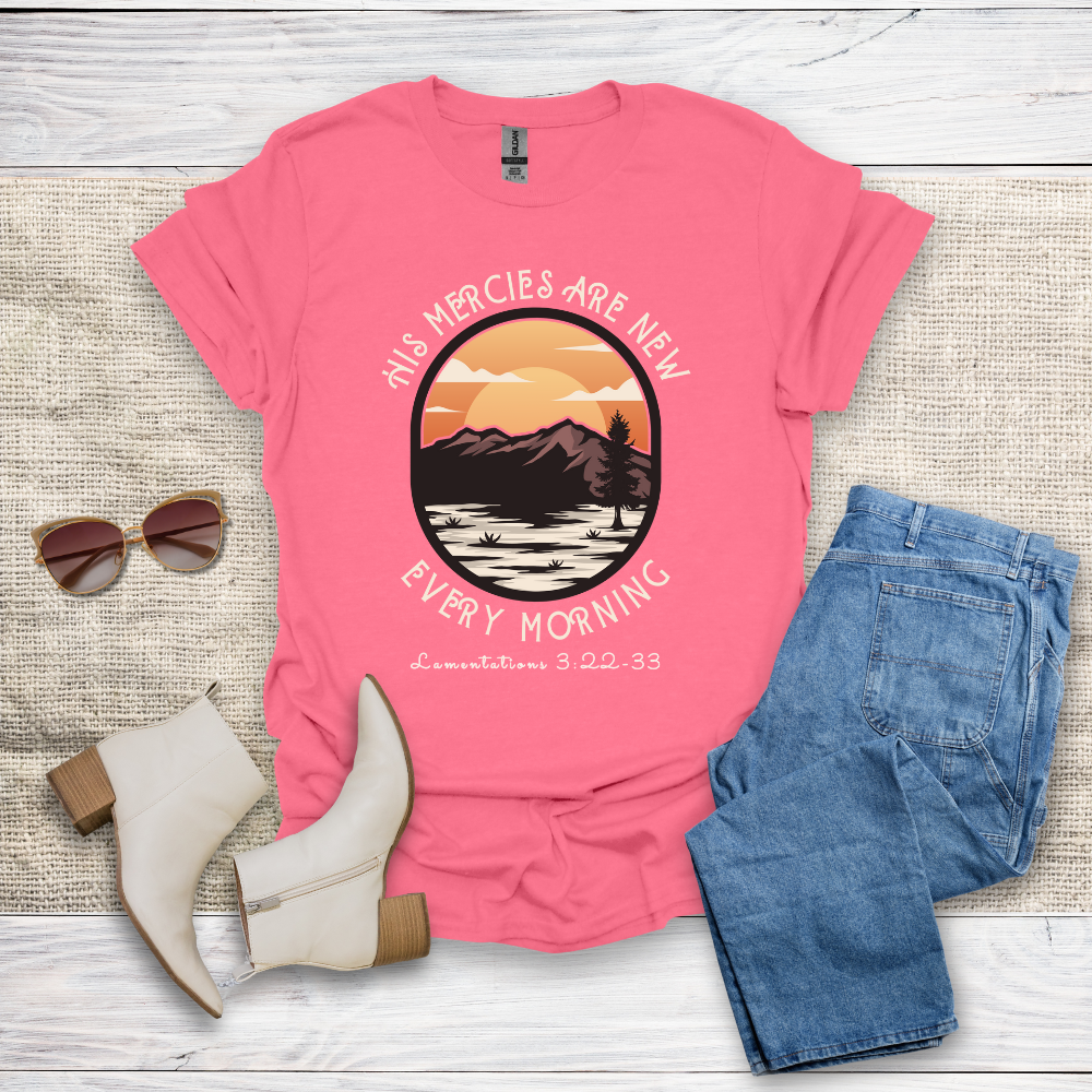 His Mercies Are New T-Shirt SST326V5