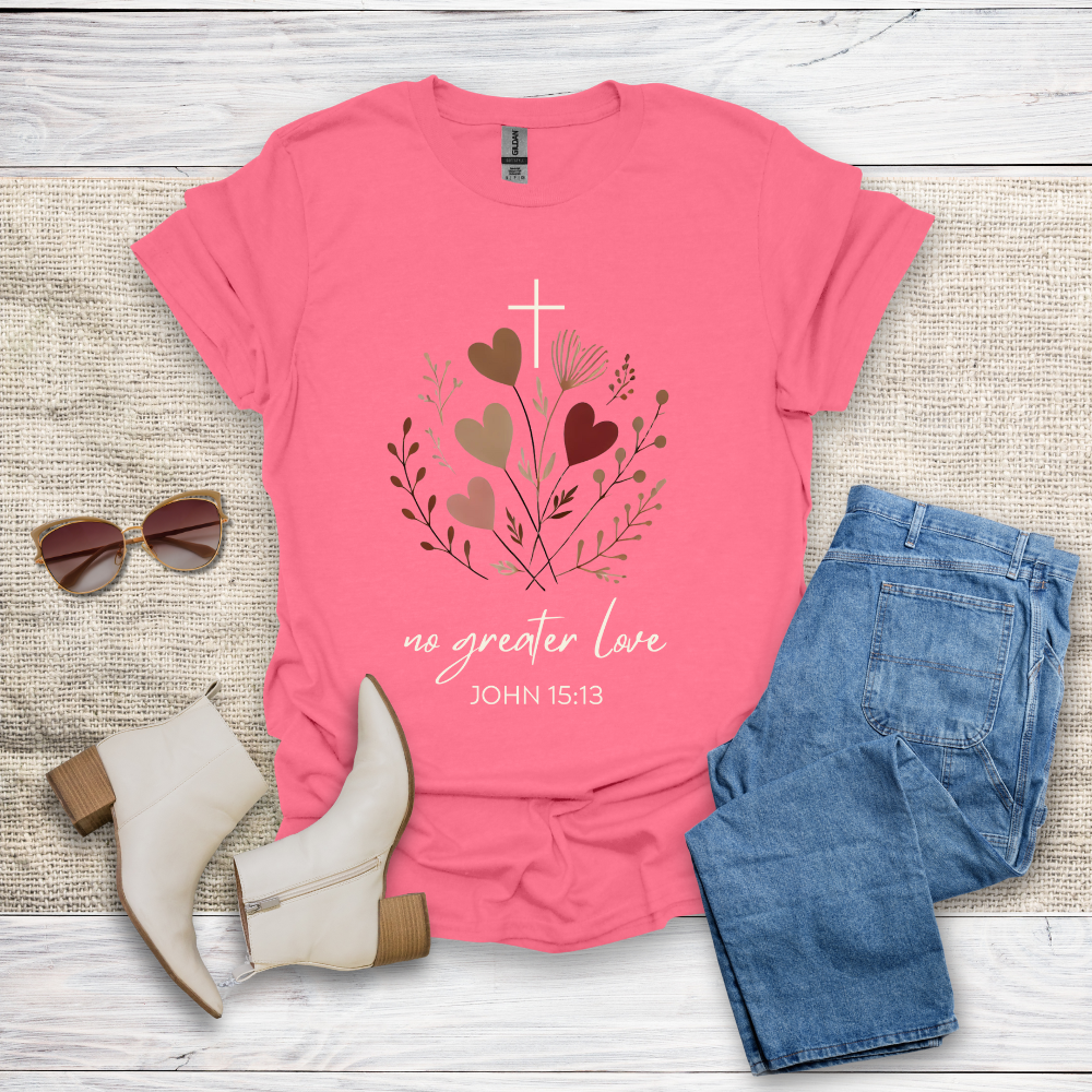 No Greater Love Unisex Softstyle T-Shirt - SST301V1