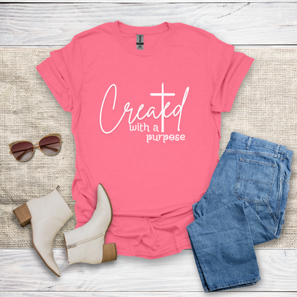 Created With A Purpose T-Shirt SST320V2