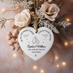 Favorite Find: Personalized Heart Ornament