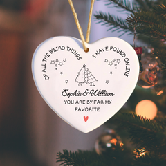 Favorite Find: Personalized Heart Ornament