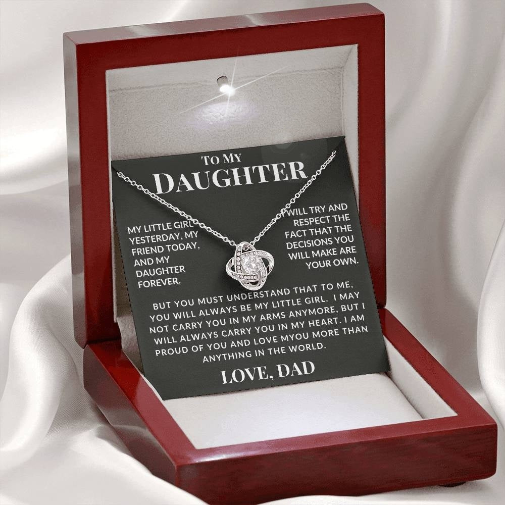 Forever My Little Girl: Necklace Gift Set for Daughter