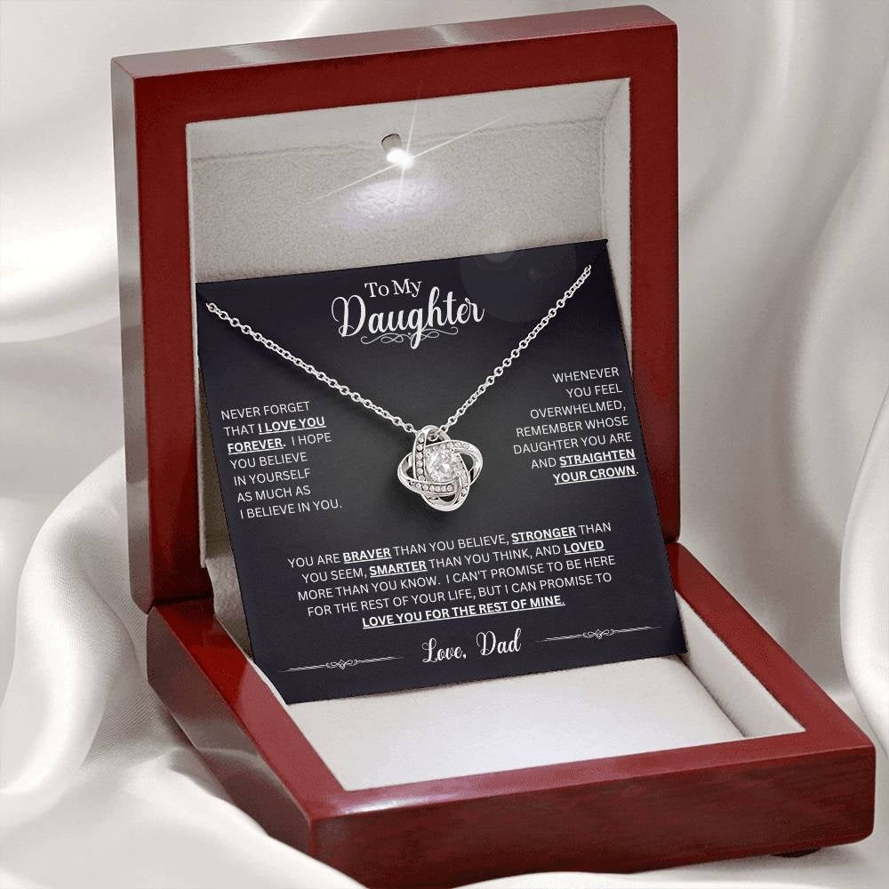 Forever Loved: Necklace Gift Set for Daughter