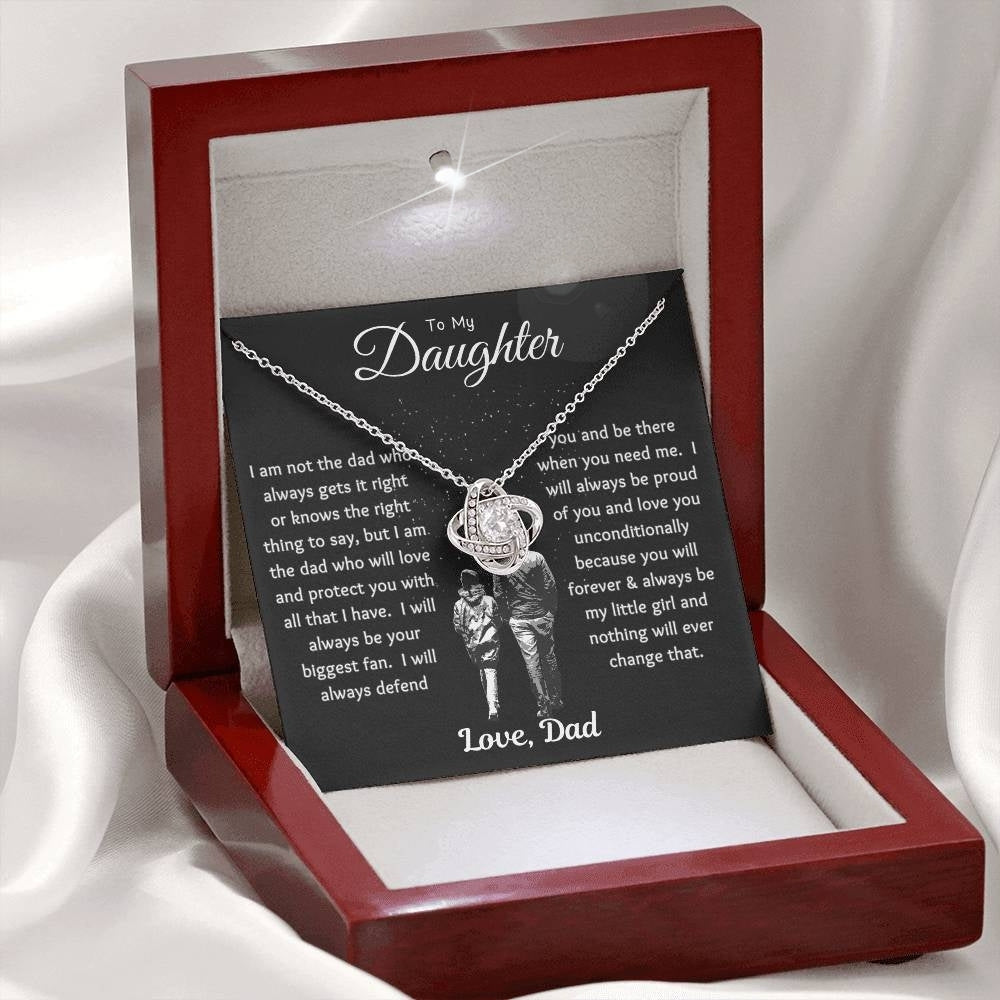 Unconditional Love: Necklace Gift Set for Daughter