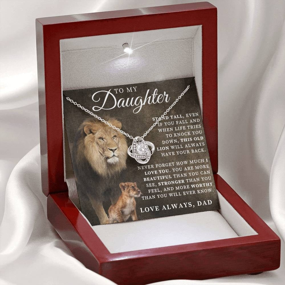 Stand Tall: Necklace Gift Set for Daughter