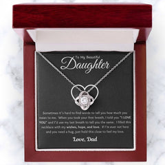 First Breath: Necklace Gift Set for Daughter