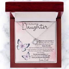 Sunshine Journey: Necklace Gift Set for Daughter