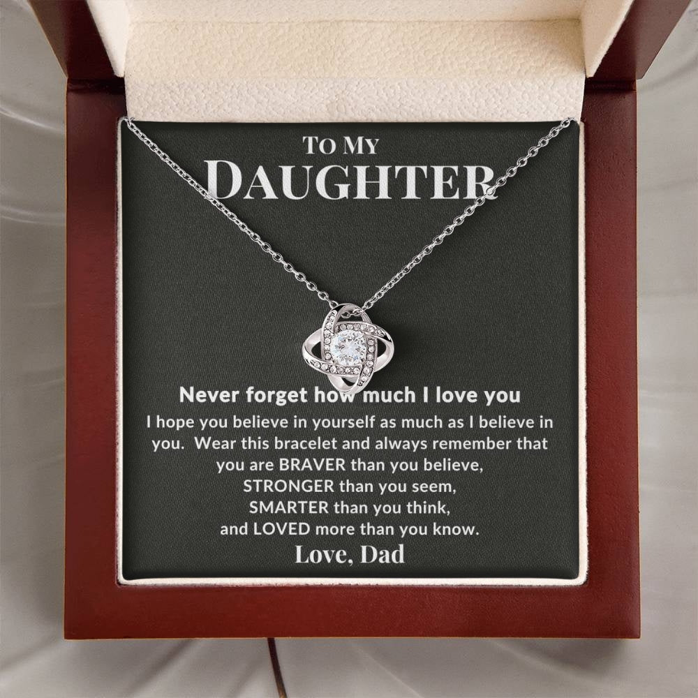 Believe in Yourself: Necklace Gift Set for Daughter