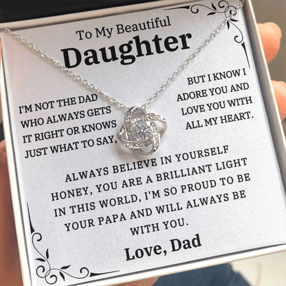 "All My Heart" Daughter Necklace Gift Set
