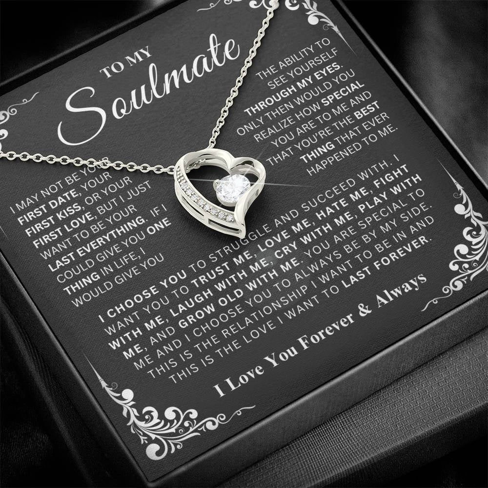 Eternal Love: Heart Necklace Gift Set for Soulmate