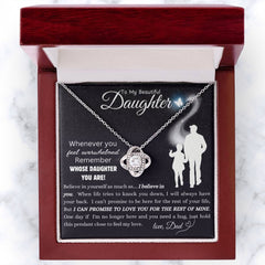 Beloved Daughter: Necklace Gift Set for Daughter